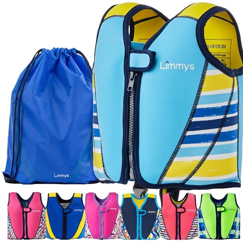 Limmys Swim Vest for Toddlers & Kids - Adjustable Buoyancy...