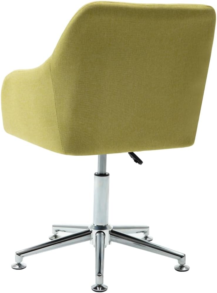 Swivel Dining Chairs 2 pcs,Patio Chairs,Porch Chairs,Outdoor Chairs,Lounge Chairs,Library Chairs,Hospitality Chair,for Room,Living Waiting,Farmhouse,Coffee Shop,Outdoor,Green Fabric