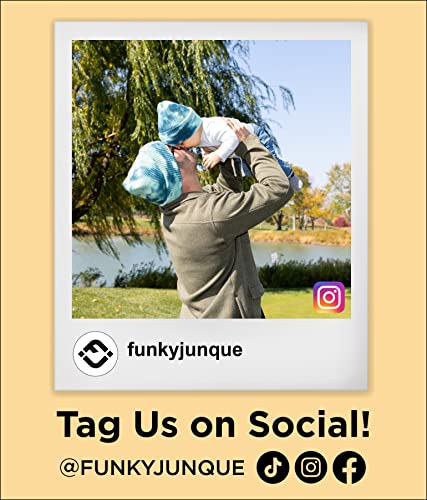 Funky Junque Girl's Knit Pom Beanie Hat: Tie Dye - Cotton Candy #TOP6