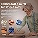 Calvana (4-pack) Fabric Chalk Markers (Red, Yellow, Blue, White) -Erase Tailor’s Chalk for Quilting and Sewing - Compatible with Most Fabrics - With Dosing Wheel Technology, 4 Colors