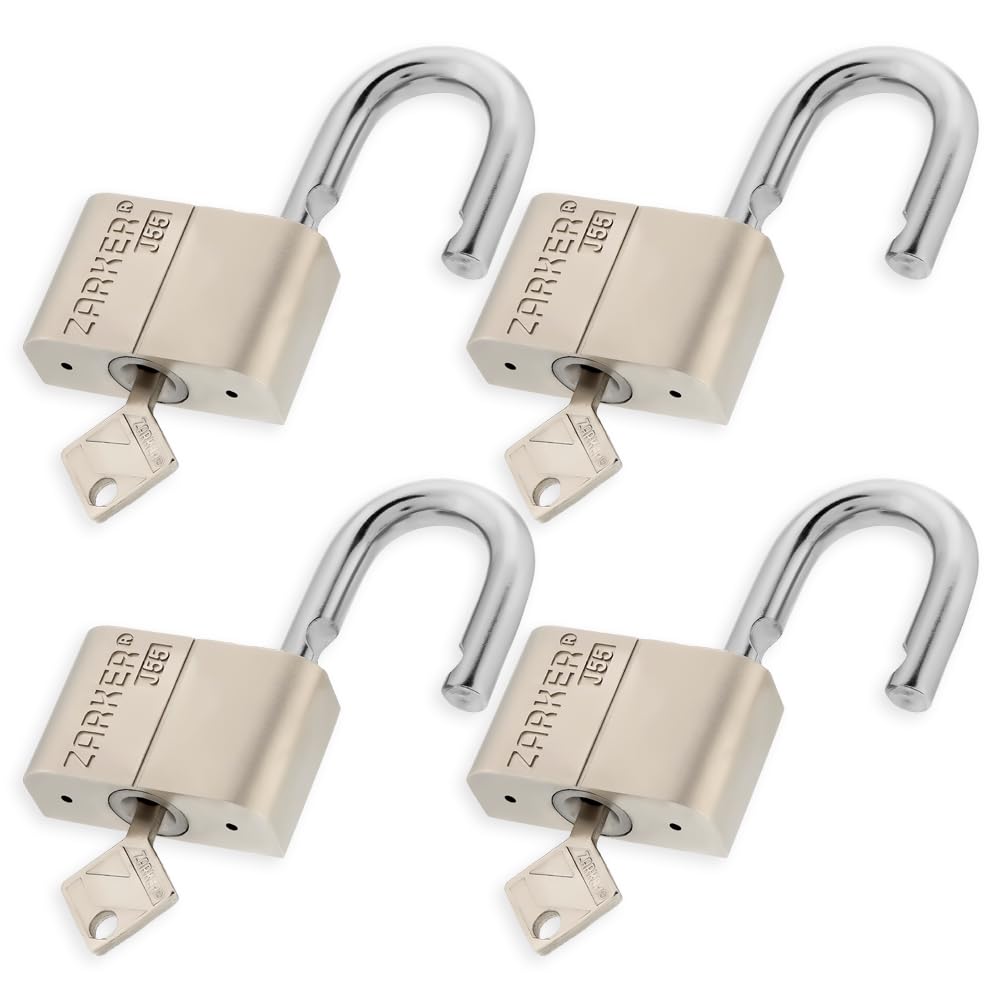 Zarker J55 keyed Alike Padlocks-ステンレス Zarker J55 keyed Alike Padlocks, Heavy Duty Stainless Steel