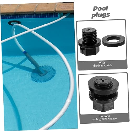 MUSISALY 2 Conjuntos De Piscinas Bomba De Piscina Plugues De Piscina De Plástico Plugues De Congelam