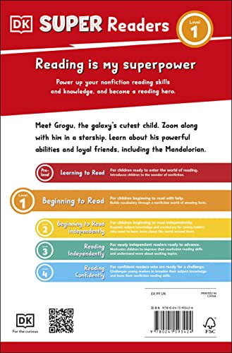 DK Super Readers Level 1 Star Wars Grogu's Galaxy: Meet Mando's New Friend!