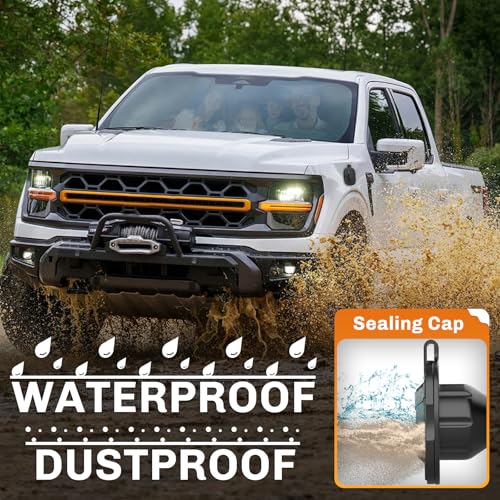 image for WELLUCK RV Shore Power Inlet Charger Plug 15 Amp 125V AC Power Inlet P