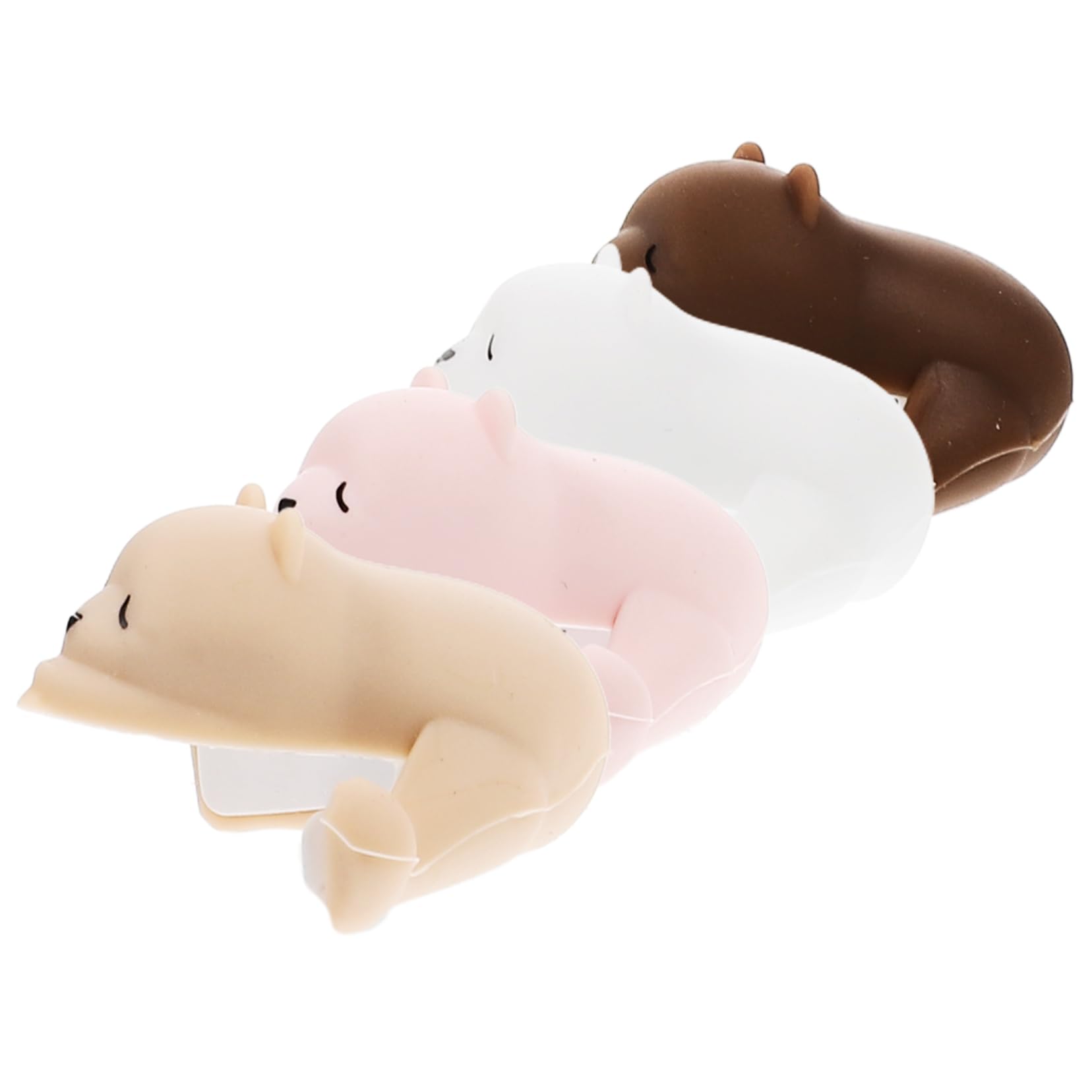 Protection D’Angle en Silicone 4 Pièces, Motif Animal