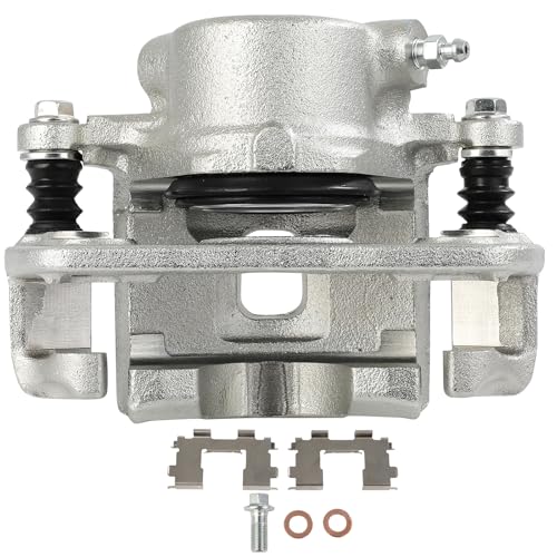 Image of 19B1487 Front Left Disc Brake Caliper w /Bracket