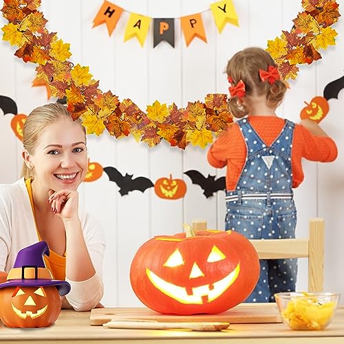 ROLLWAY 2 Pezzi Ghirlanda Autunnale d'acero