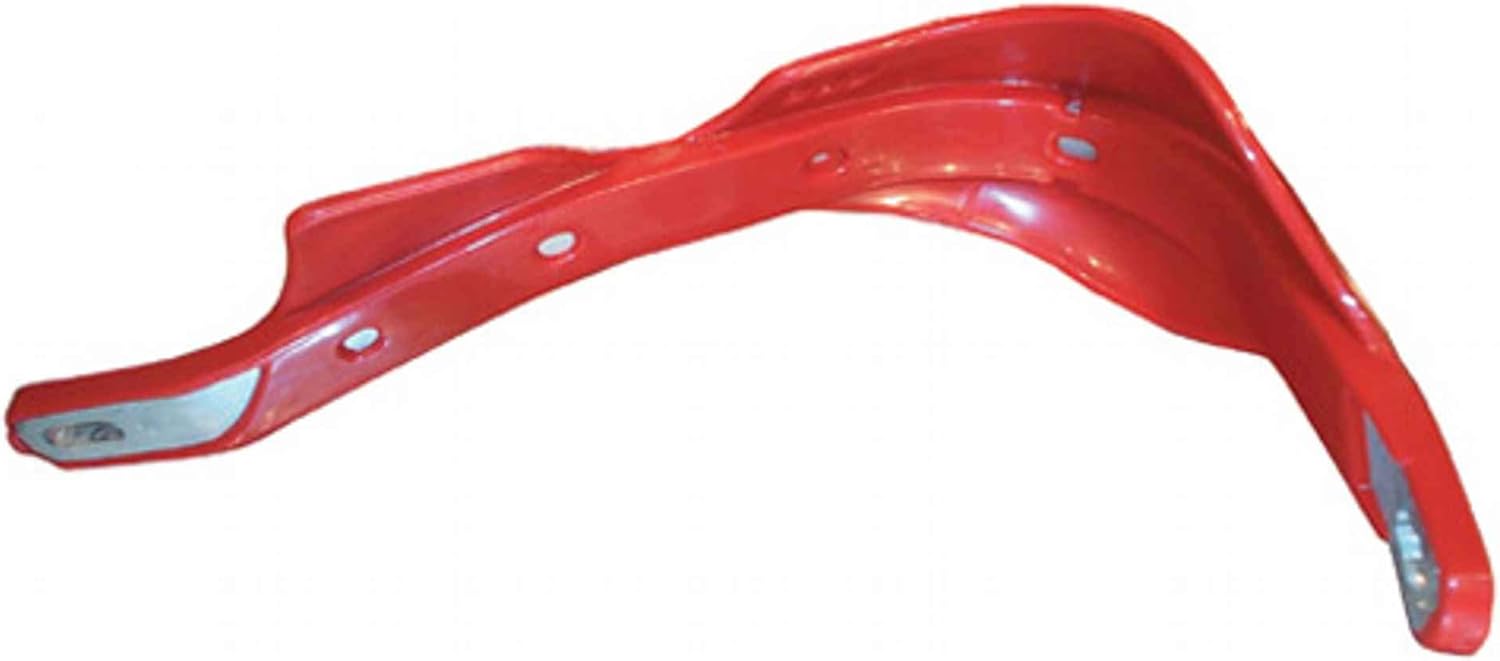 Emgo Pro-Guard Reinforced Handguards - Red , Color: Red