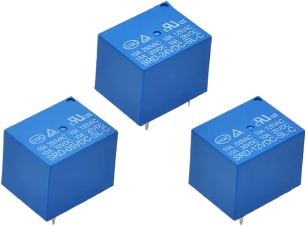（5piece） Relay SRD-05VDC-SL-C SRD-12VDC-SL-C SRD-24VDC-SL-C 5PINS 5V 24V 12V (24V,5pcs)