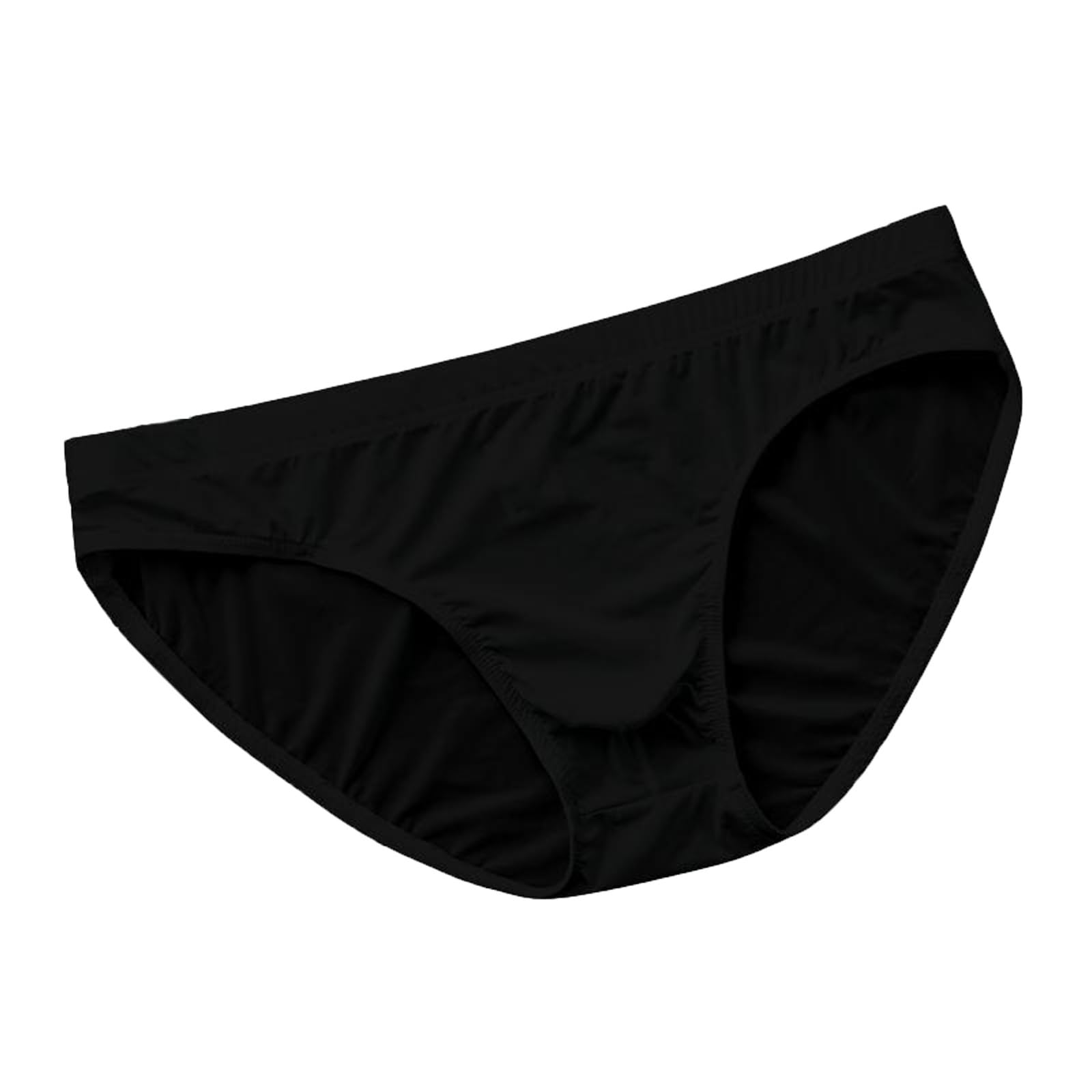 Briefs for Men Low Rise Stretch Seamless Breathable Underpants Athletic Solid Brief Soft Comfortable Fit Underwear