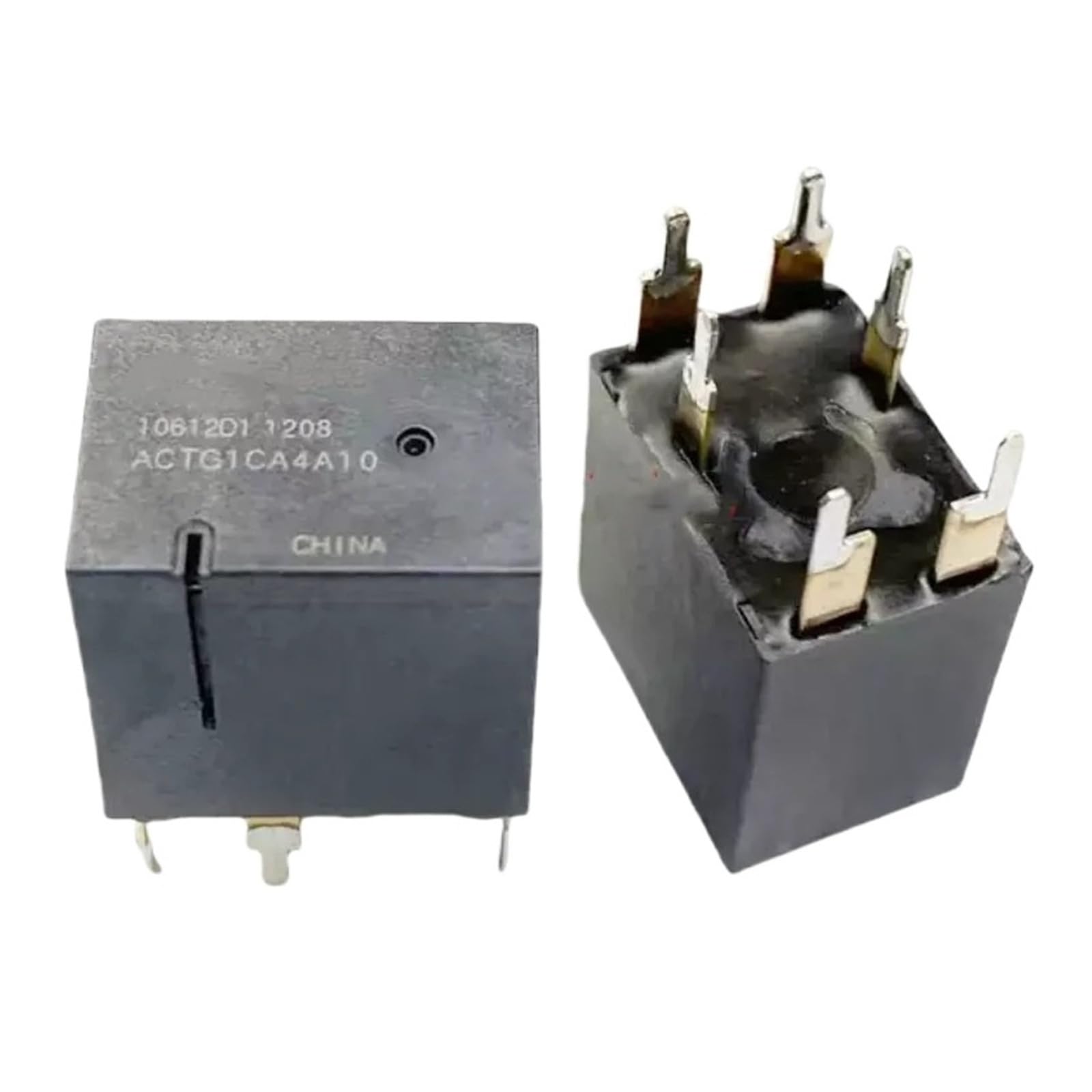 Relais automobile 6 broches ACTG1CA4A10 pour circuit 12V
