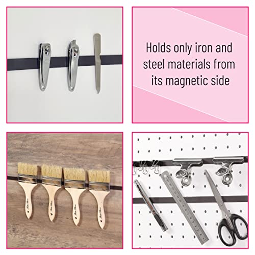 Mr. Pen- Flexible Magnetic Tape, 1/2 Inch X 10 Feet, Magnetic Strip, Magnets With Adhesive Backing, Magnetic Strips With Adhesive Backing, Magnet Tape, Magnetic Tape Roll, Adhesive Magnetic Strips. #TOP2