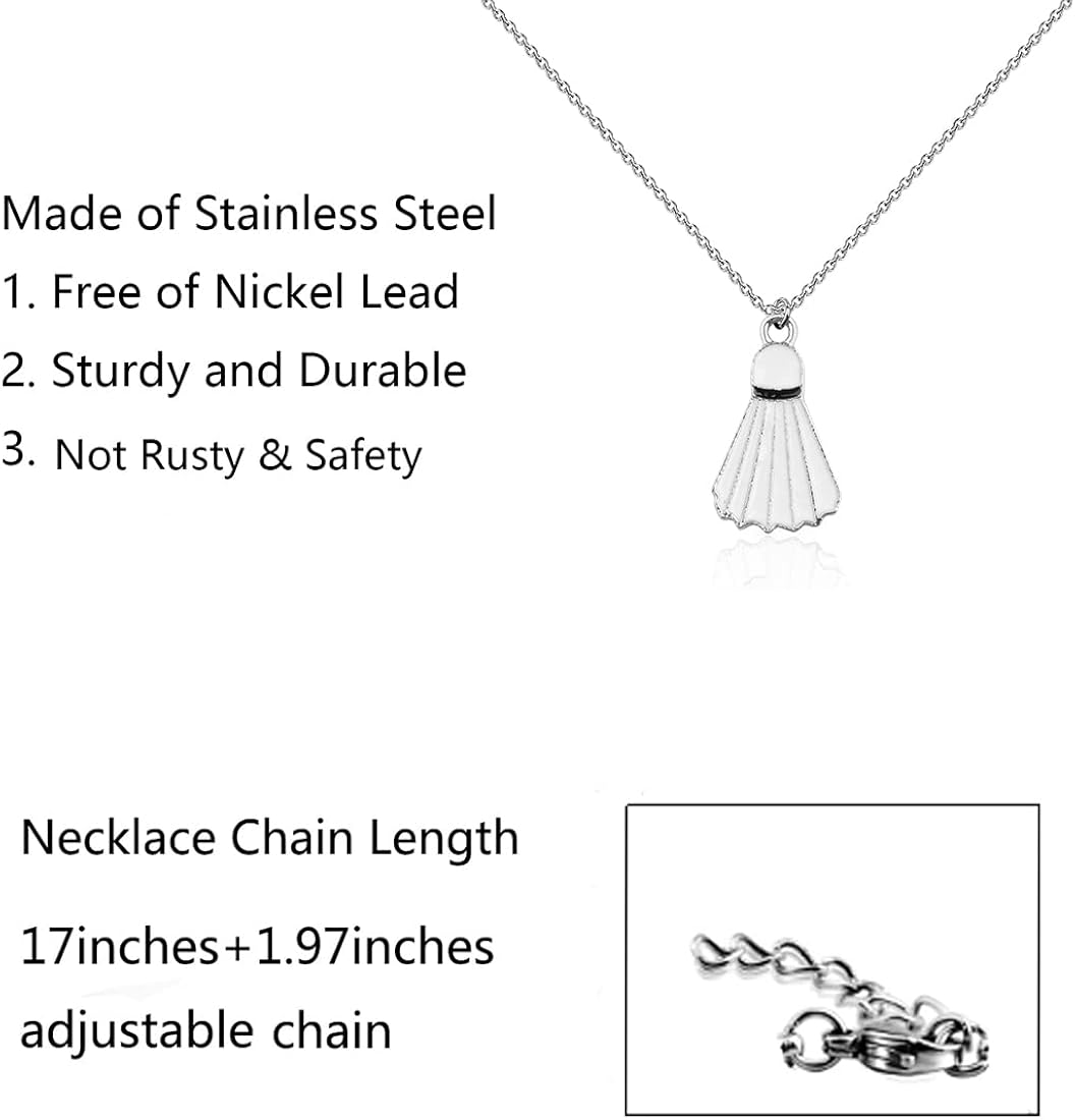 Miniatura 2 de Llavero de bádminton con colgante de raqueta de bádminton, regalos inspiradores de bádminton, regalos para los amantes del bádminton