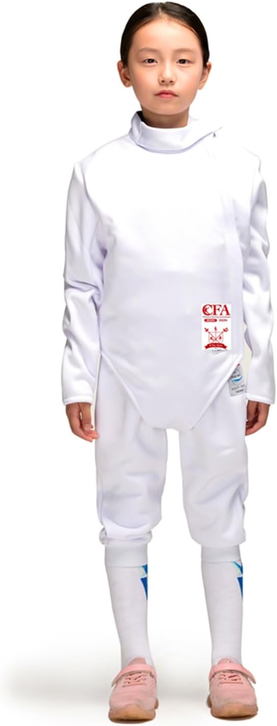 Adult Children Fencing Tops, Fencing Jacket, Fencing Uniform Daily Training, Fencing Equipment, Right Hand, 350N