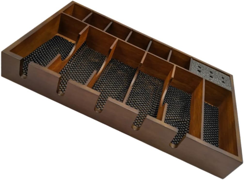 1pc Barber Clipper Organizer Hair Cutter Storage Box for Professional Salons and Stylish Design Keeps Your Workspace Clean and Tidy