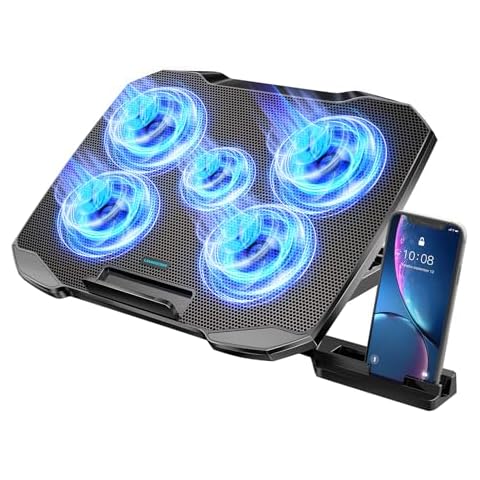 LIANGSTAR Laptop Cooling Pad with Adjustable Fans Cover