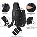 VBIGER Bandoleras Hombre Bolso Pecho Hombre Bandoleras Cruzada Viaje de Crossbody Impermeable...