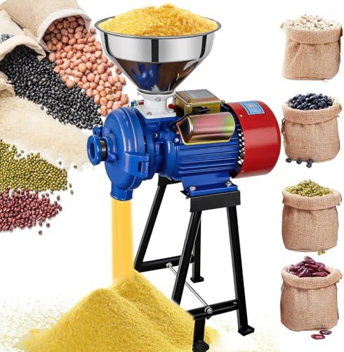 Image of Electric Grain Mill Grinder 3000W, Molino Para Moler Maiz Electrico