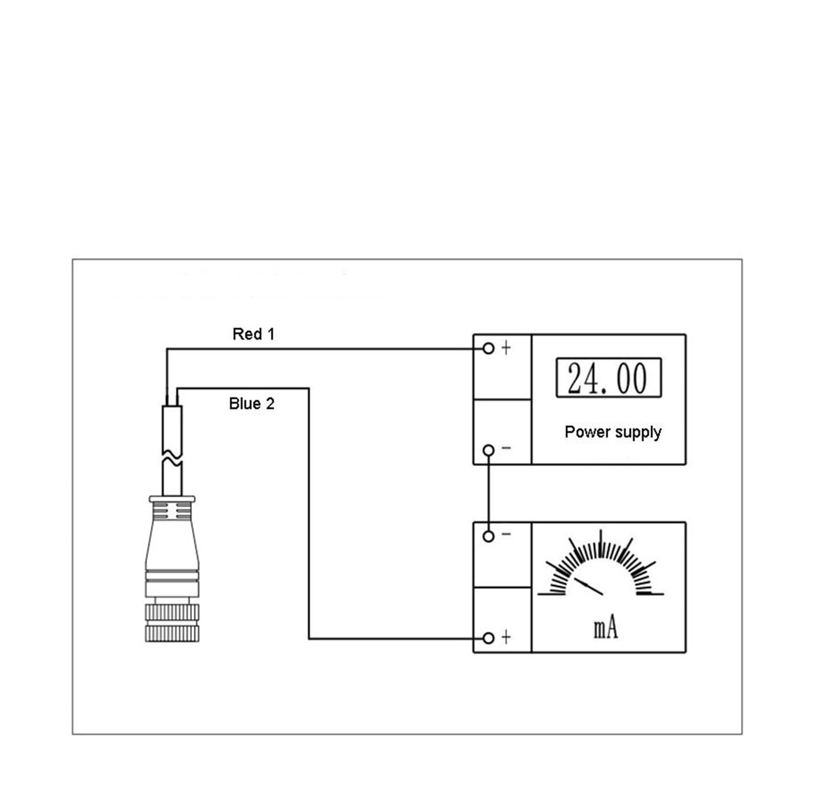 Transmisor de transductor de presión de Agua 4 20ma, 4-20ma 0-1bar Transmisor de presión de Aire Absoluta(0-10Mpa)