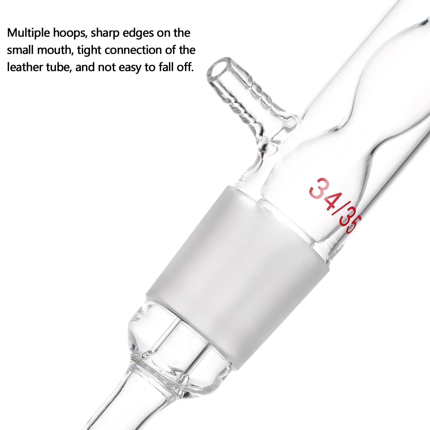 Unité d'extraction Soxhlet en verre borosilicaté kit de verrerie de laboratoire Soxhlet extractor avec condenseur et flacon à fond plat pour reflux à l'échelle du laboratoire (250ml)