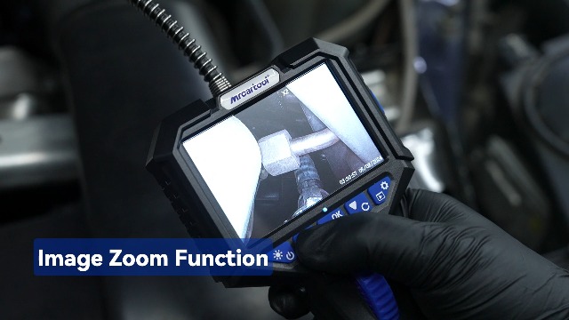 Caméra Endoscopique 1080p – Endoscope Industriel Avec Écran 3,5 Pouces, Rotation 210°, IP67