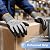 KAYGO 12 Pairs PU Coated Safety Work Gloves KG15P With Nylon Liner and 2 Pairs Cut Resistant ANSI Cut Level A3 Nitrile Micro-Foam Safety Gloves KG21NB, XL