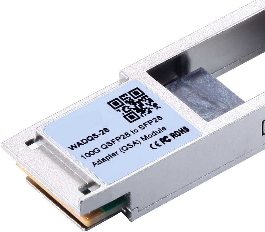 ipolex QSA Adapter- 100G QSFP28 to 25G SFP28 SFP+ Adapter Converter Module, Compatible for Dell CVR-QSFP28-SFP28, Juniper, Arista, Extreme and More