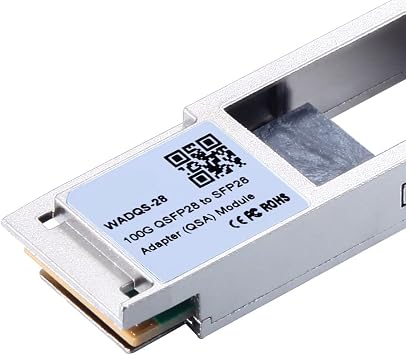 ipolex QSA Adapter- 100G QSFP28 to 25G SFP28 SFP+ Adapter Converter Module, Compatible for Dell CVR-QSFP28-SFP28, Juniper, Arista, Extreme and More