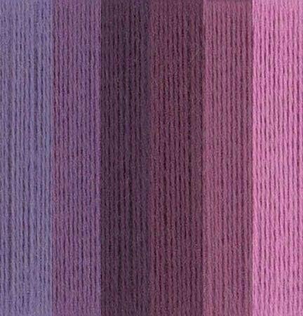 Sue Spargo Ellana Wool Blend Thread for Embroidery - Six 70-Yard Spools Bundle (07 - Violets & Purples)