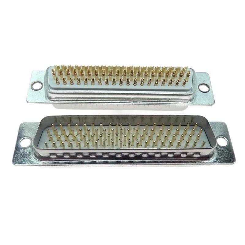 Image of 1PCS DB78 1U 3U Gold Plated Sol* /id Pin Male Female Connector Solder Type D-Sub 78pin Serial Port Adapter HDB78(1PCS 3U Male)