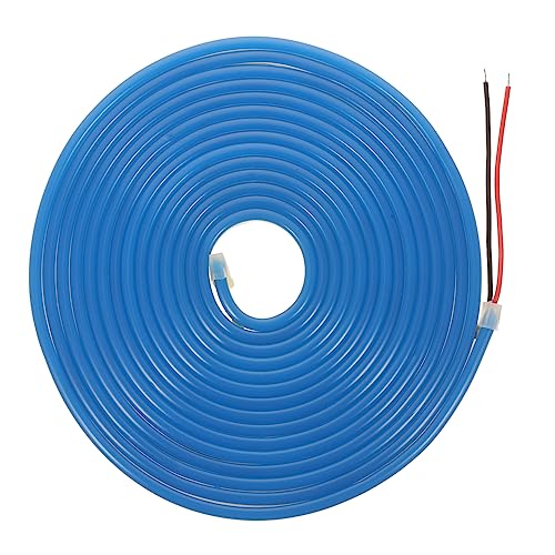 WHAMVOX Led Strip Light Outdoor Waterproof 12v Silicone Neon Rope Light Bright Led Strip Lights for Decor Flexible and Cuttable (5m)