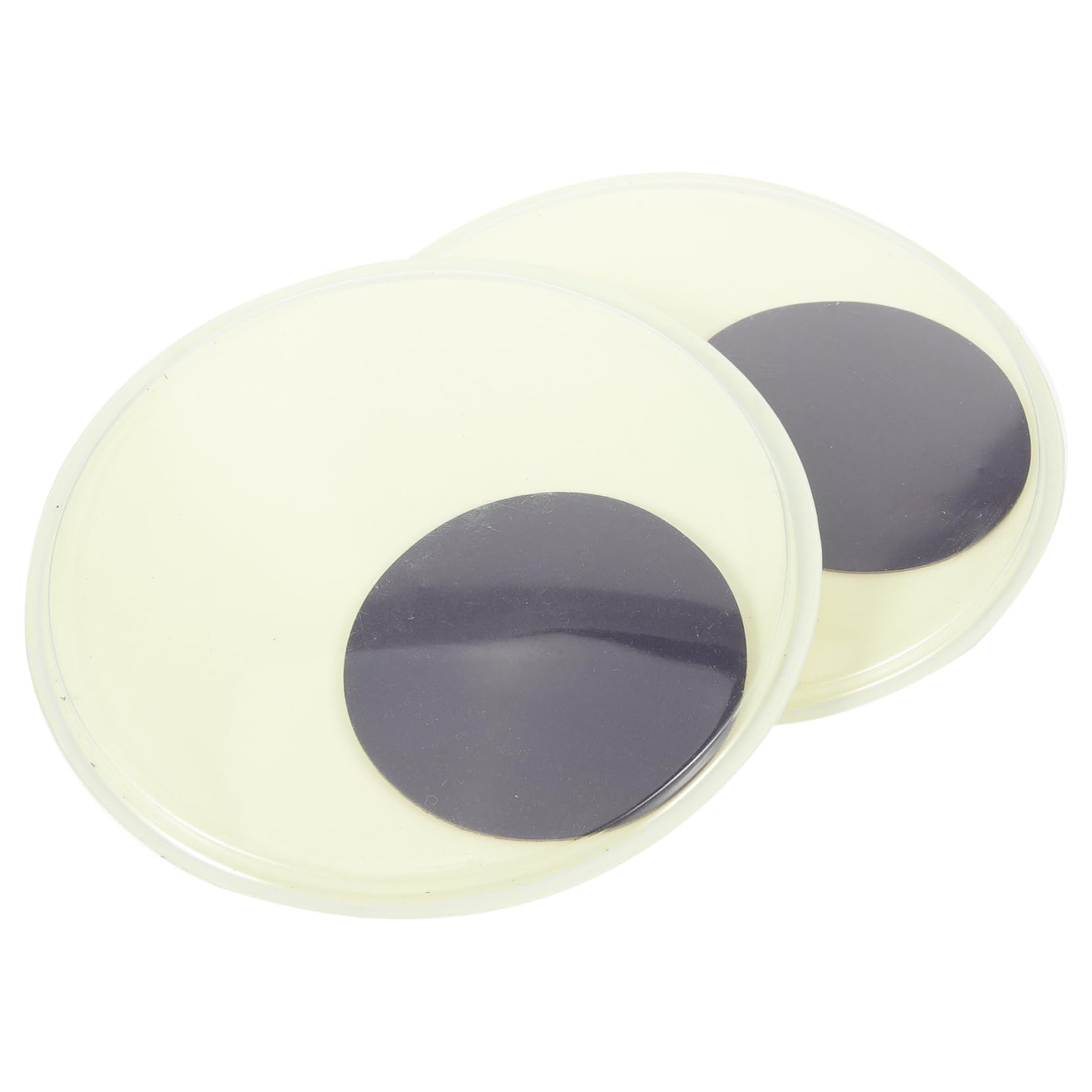 Operitacx 2pcs Luminous Fake Eyes for Crafts Doll Making Kit Giant Googly Eyeballs