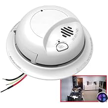 Smart Life TY9120 Wi-Fi Smoke Detector Hidden Spy Camera Video Only/No Audio