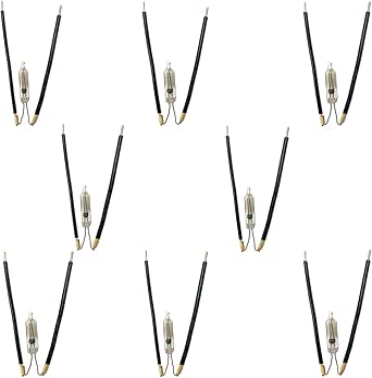 (8pack) Light Bulb Starter Replacement for Flowtron BK-15, BK-15D, BK
