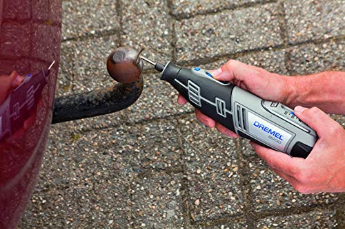 Image of Dremel Brass Brush in 2-Pack Accessory Set (535) - 2 Rotary Tool Accessories for Cleaning Metals and Removing Rust, Working Diameter 19 mm, Gray