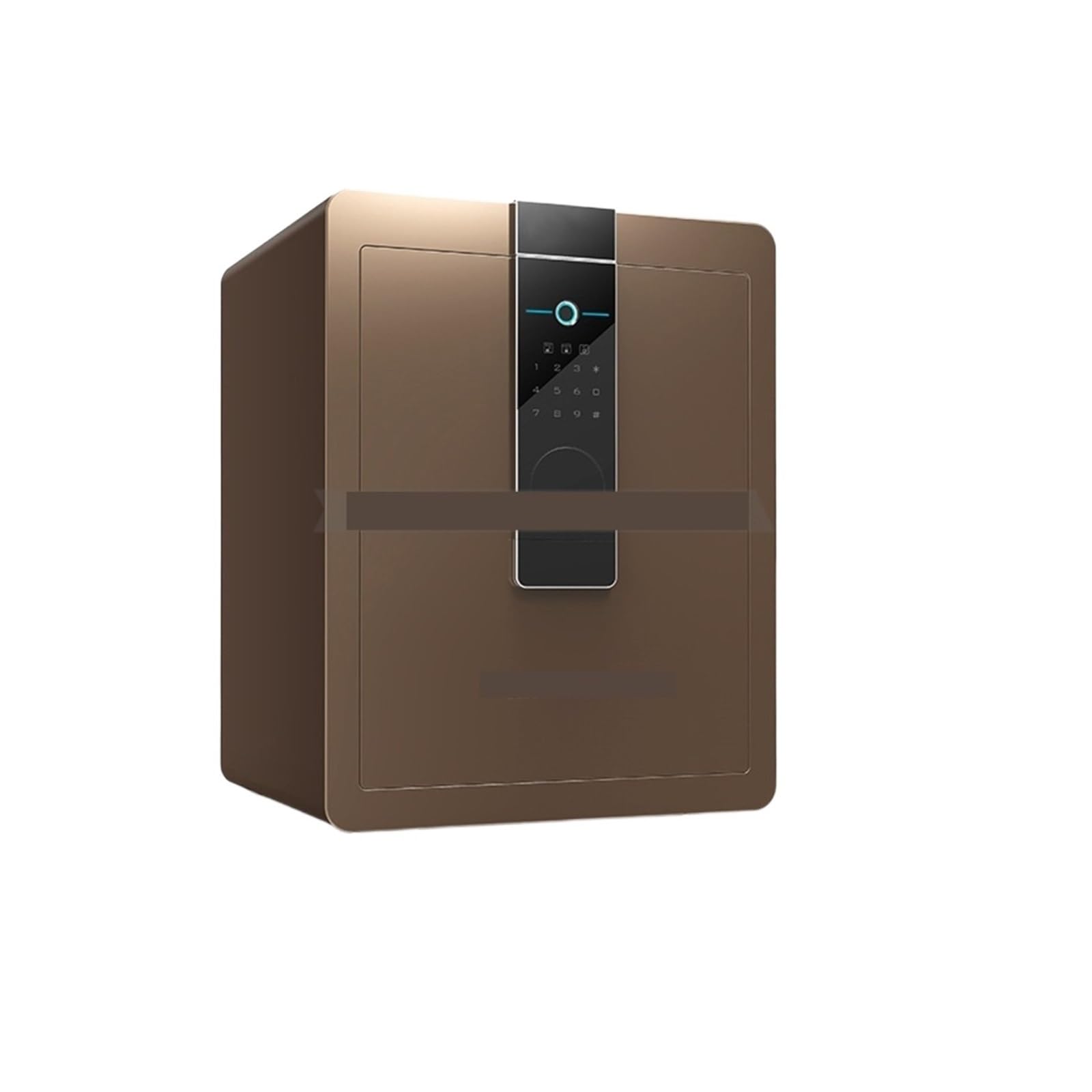 Mot De Passe Électronique Coffre-Fort 45CM Hauteur Bureau Ména Intellint Empreinte Digitale en Acier Haute Sécurité Boîte Accès Rapide