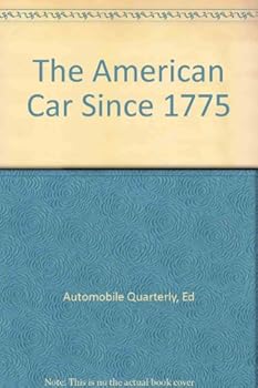 Hardcover The American Car Since 1775 Book