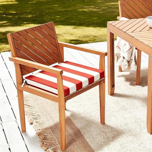 Housse de coussin d'extérieur résistante à l'eau et déhoussable pour terrasse - 3