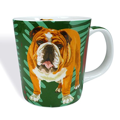 Leslie Gerry lgmub041 Tasse Bulldog Hund