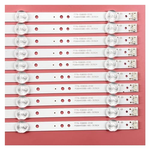 LED de retroiluminación TV 58 pulgadas con brillo uniforme V580DJ4 3