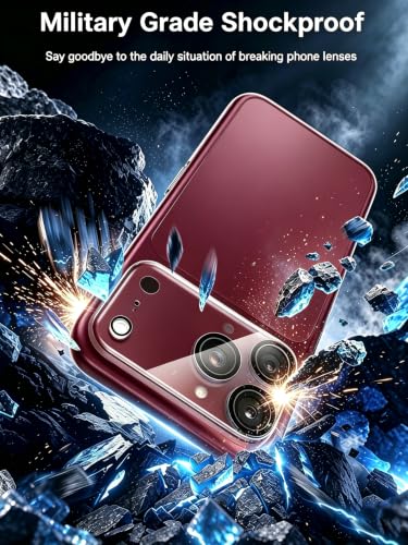 Tamoria for iPhone 18 Pro Max Camera Lens Protector Clear 9H Glass 3-Pack - image 3
