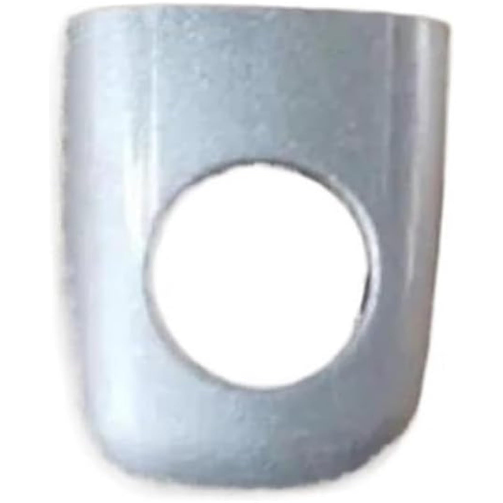 Poignée de porte extérieure gauche Peugeot 307 argent avec trou de serrure avant arrière