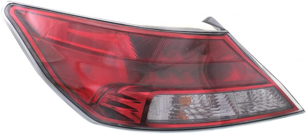 CarLights360 For Acura TL 2012-2014 Tail Light Assembly Driver Side | AC2800116 | 33550-TK4-A11