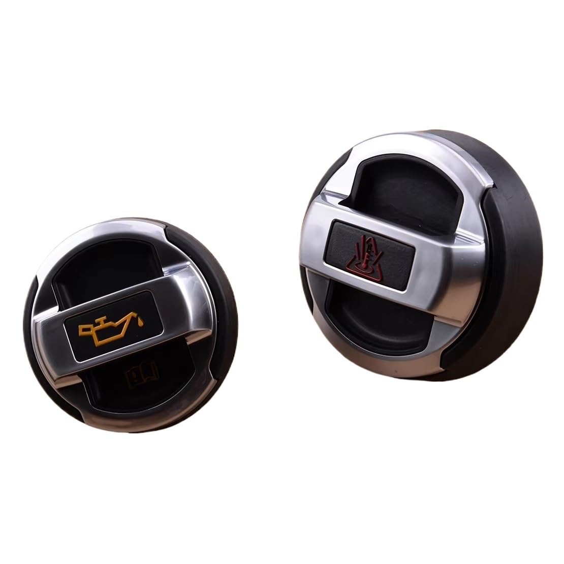 Bouchon de Remplissage d'huile Moteur pour Seat Alhambra Altea et Arosa 420103485B 420121321 (2 pièces) - Accessoires pour Vase d'expansion - Pièces détachées