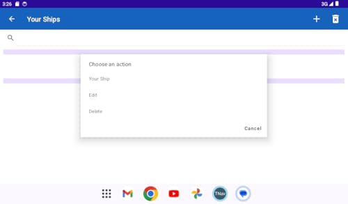 Rolling Period Test for Ships