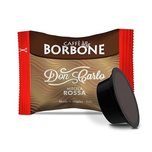 Immagine del prodotto Caffè Borbone Don Carlo, Miscela Rossa - 100 Capsule, Compatibili con Macchine Lavazza®* A Modo Mio®* (1 confezione da 100)
