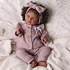 Muñeca Reborn BABESIDE Niña Negra Callie - 20 Pulgadas Cuerpo Suave Muñeca Realista Hecha a Mano con Ropa y Juguete Regalo para Niños de 3+ Años 5