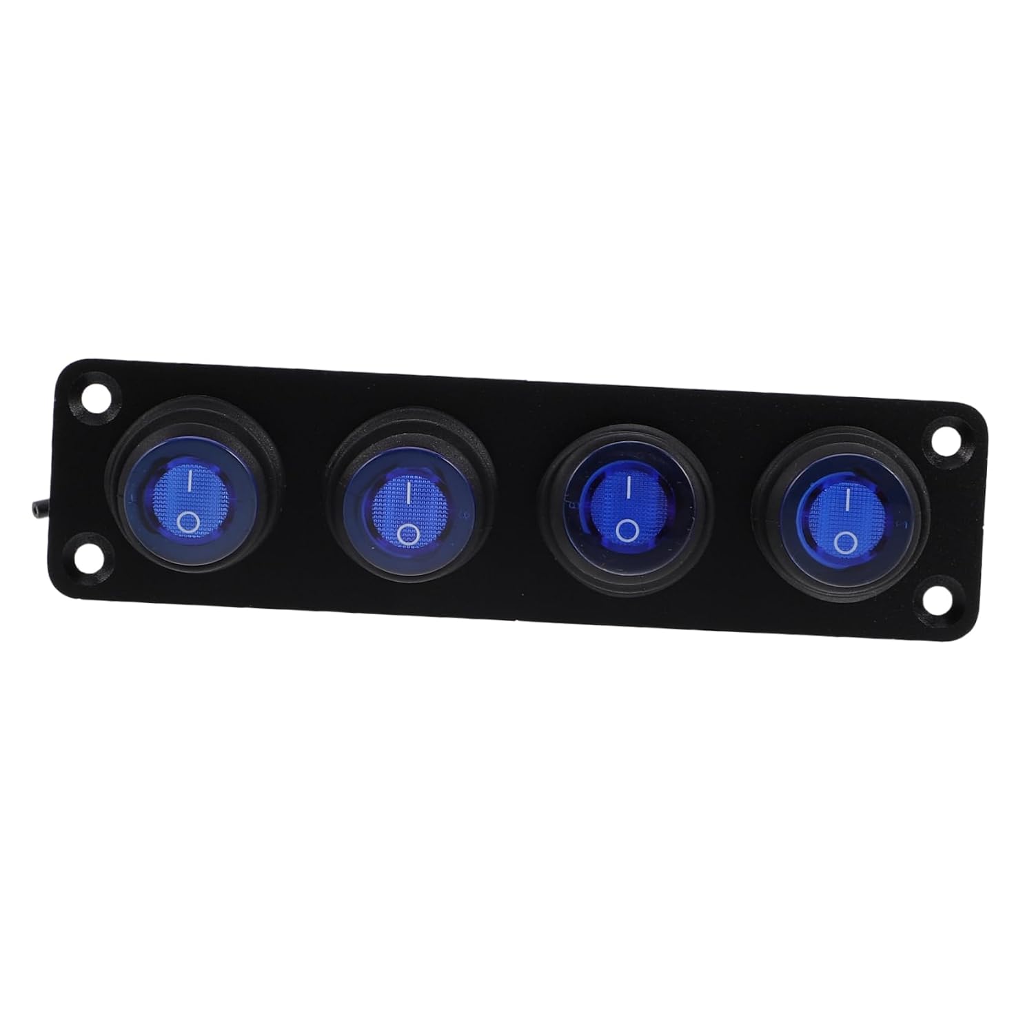 24v Gang Rocker Panel USB and Lighter Socket for Boat and Automotive Use Indicator