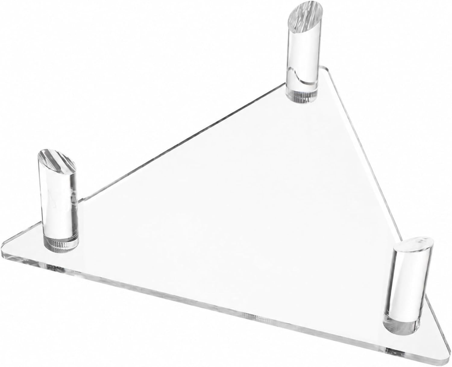 2PCS Acrylic Ball Display Stand,for Basketball, Football, Volleyball & Soccer Transparent (Removable)