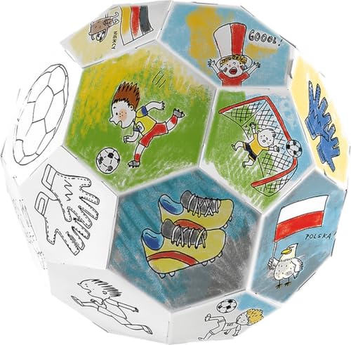 Monumi - Modèle 3D à Monter et colorier Football